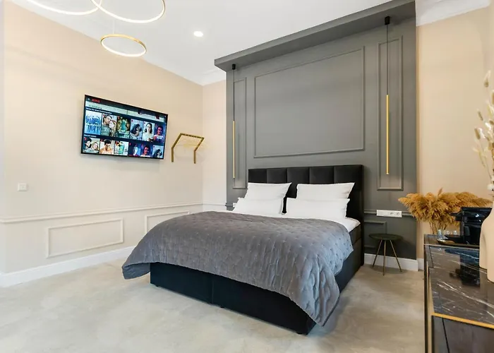 New I Luxus I Kingbed I Center Lejlighed Augsburg