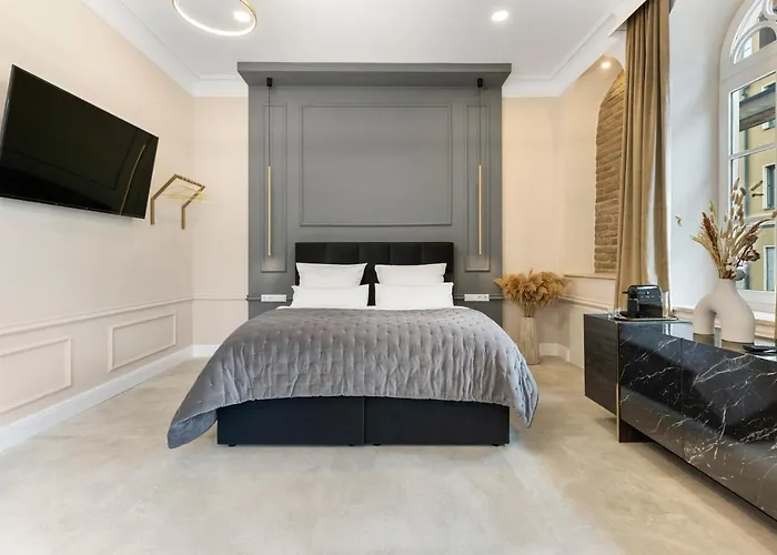 New I Luxus I Kingbed I Center Augsburg
